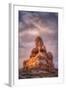 Morning Light and Navajo Sandstone Design-Vincent James-Framed Premium Photographic Print