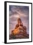 Morning Light and Navajo Sandstone Design-Vincent James-Framed Premium Photographic Print