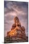 Morning Light and Navajo Sandstone Design-Vincent James-Mounted Premium Photographic Print