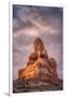 Morning Light and Navajo Sandstone Design-Vincent James-Framed Photographic Print