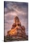 Morning Light and Navajo Sandstone Design-Vincent James-Stretched Canvas