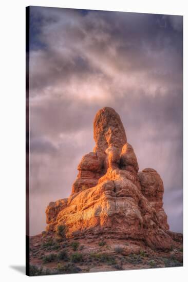 Morning Light and Navajo Sandstone Design-Vincent James-Stretched Canvas
