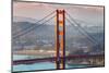 Morning Light and South Golden Gate Tower, San Francisco-Vincent James-Mounted Photographic Print