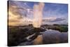 Morning Light and Spouting Horn, Kauai Hawaii-Vincent James-Stretched Canvas