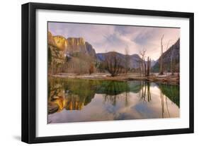 Morning Light and Valley Reflections, Yosemite-Vincent James-Framed Photographic Print