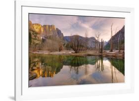 Morning Light and Valley Reflections, Yosemite-Vincent James-Framed Photographic Print