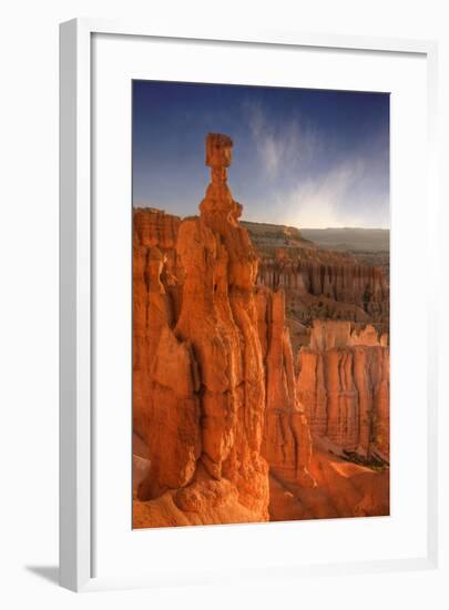 Morning Light at Thor's Hammer-Vincent James-Framed Photographic Print