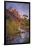 Morning Light at Zion Canyon Virgin River Utah-Vincent James-Framed Photographic Print