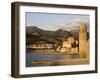 Morning Light, Eglise Notre-Dame-Des-Anges, Collioure, Pyrenees-Orientales, Languedoc, France-Martin Child-Framed Photographic Print