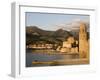 Morning Light, Eglise Notre-Dame-Des-Anges, Collioure, Pyrenees-Orientales, Languedoc, France-Martin Child-Framed Photographic Print