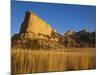 Morning Light Greets Eagle Rock at Scotts Bluff National Monument, Nebraska, Usa-Chuck Haney-Mounted Photographic Print
