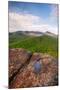 Morning Light on Cascade Mountain from Owls Head, Adirondack Park, New York State, USA-null-Mounted Premium Photographic Print