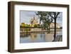 Morning light on Cathedral Notre Dame and the Seine River, Paris, France.-Darrell Gulin-Framed Photographic Print