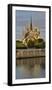 Morning light on Cathedral Notre Dame and the Seine River, Paris, France.-Darrell Gulin-Framed Photographic Print