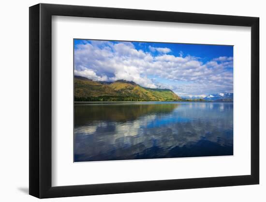 Morning light on Lake Wanaka, Wanaka, Otago, South Island, New Zealand-Russ Bishop-Framed Photographic Print