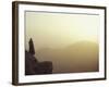 Morning Light on Moses' Mountain Pilgrim, Egypt-Michele Molinari-Framed Photographic Print