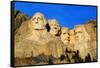 Morning Light on Mount Rushmore Memorial-null-Framed Stretched Canvas