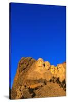 Morning Light on Mount Rushmore-Paul Souders-Stretched Canvas