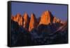 Morning Light on Mount Whitney-Paul Souders-Framed Stretched Canvas