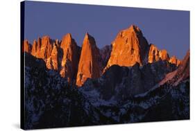 Morning Light on Mount Whitney-Paul Souders-Stretched Canvas