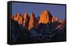 Morning Light on Mount Whitney-Paul Souders-Framed Stretched Canvas