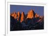 Morning Light on Mount Whitney-Paul Souders-Framed Photographic Print