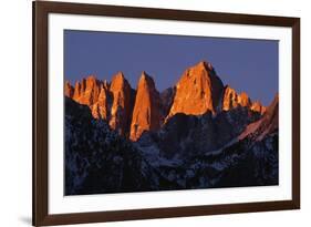 Morning Light on Mount Whitney-Paul Souders-Framed Photographic Print