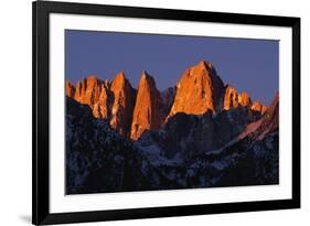 Morning Light on Mount Whitney-Paul Souders-Framed Photographic Print