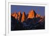 Morning Light on Mount Whitney-Paul Souders-Framed Photographic Print