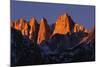 Morning Light on Mount Whitney-Paul Souders-Mounted Photographic Print