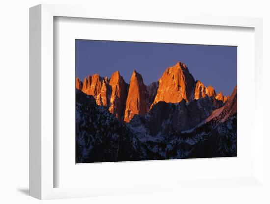 Morning Light on Mount Whitney-Paul Souders-Framed Photographic Print