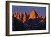 Morning Light on Mount Whitney-Paul Souders-Framed Photographic Print