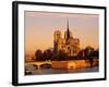 Morning Light on Notre Dame, Paris, France-Walter Bibikow-Framed Photographic Print