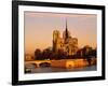 Morning Light on Notre Dame, Paris, France-Walter Bibikow-Framed Photographic Print