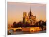 Morning Light on Notre Dame, Paris, France-Walter Bibikow-Framed Photographic Print