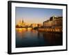 Morning Light on Notre Dame, Paris, France-Walter Bibikow-Framed Photographic Print