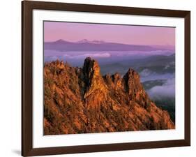 Morning Light on Paulina Peak-Steve Terrill-Framed Photographic Print