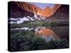 Morning Light on Quartzite Cliffs of Red Castle Peak, High Uintas Wilderness, Utah, Usa-Scott T. Smith-Stretched Canvas