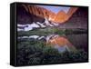 Morning Light on Quartzite Cliffs of Red Castle Peak, High Uintas Wilderness, Utah, Usa-Scott T. Smith-Framed Stretched Canvas