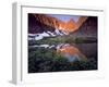 Morning Light on Quartzite Cliffs of Red Castle Peak, High Uintas Wilderness, Utah, Usa-Scott T. Smith-Framed Photographic Print