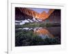 Morning Light on Quartzite Cliffs of Red Castle Peak, High Uintas Wilderness, Utah, Usa-Scott T. Smith-Framed Photographic Print