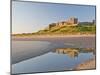 Morning Light on the Beach at Bamburgh Castle, Northumberland, England, United Kingdom, Europe-James Emmerson-Mounted Photographic Print