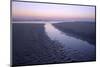 Morning light on the beach, Langeoog, East Frisian Islands, Lower Saxony, Germany-null-Mounted Art Print