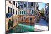 Morning Light on the Canal, Venice Italy-George Oze-Mounted Photographic Print