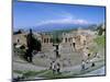 Morning Light on the Greek Theatre, Taormina, Island of Sicily, Italy, Mediterranean-Kim Hart-Mounted Photographic Print