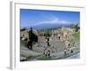 Morning Light on the Greek Theatre, Taormina, Island of Sicily, Italy, Mediterranean-Kim Hart-Framed Photographic Print