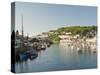 Morning Light on the River Looe at Looe in Cornwall, England, United Kingdom, Europe-David Clapp-Stretched Canvas