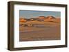 Morning light on the sand dunes of Sossusvlei, Namibia-Darrell Gulin-Framed Photographic Print