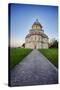 Morning Light on the Temple of Santa Maria Della Consolazione in Todi-Terry Eggers-Stretched Canvas