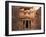 Morning Light on the Treasury, Petra, Unesco World Heritage Site, Wadi Musa, Jordan-Christian Kober-Framed Photographic Print